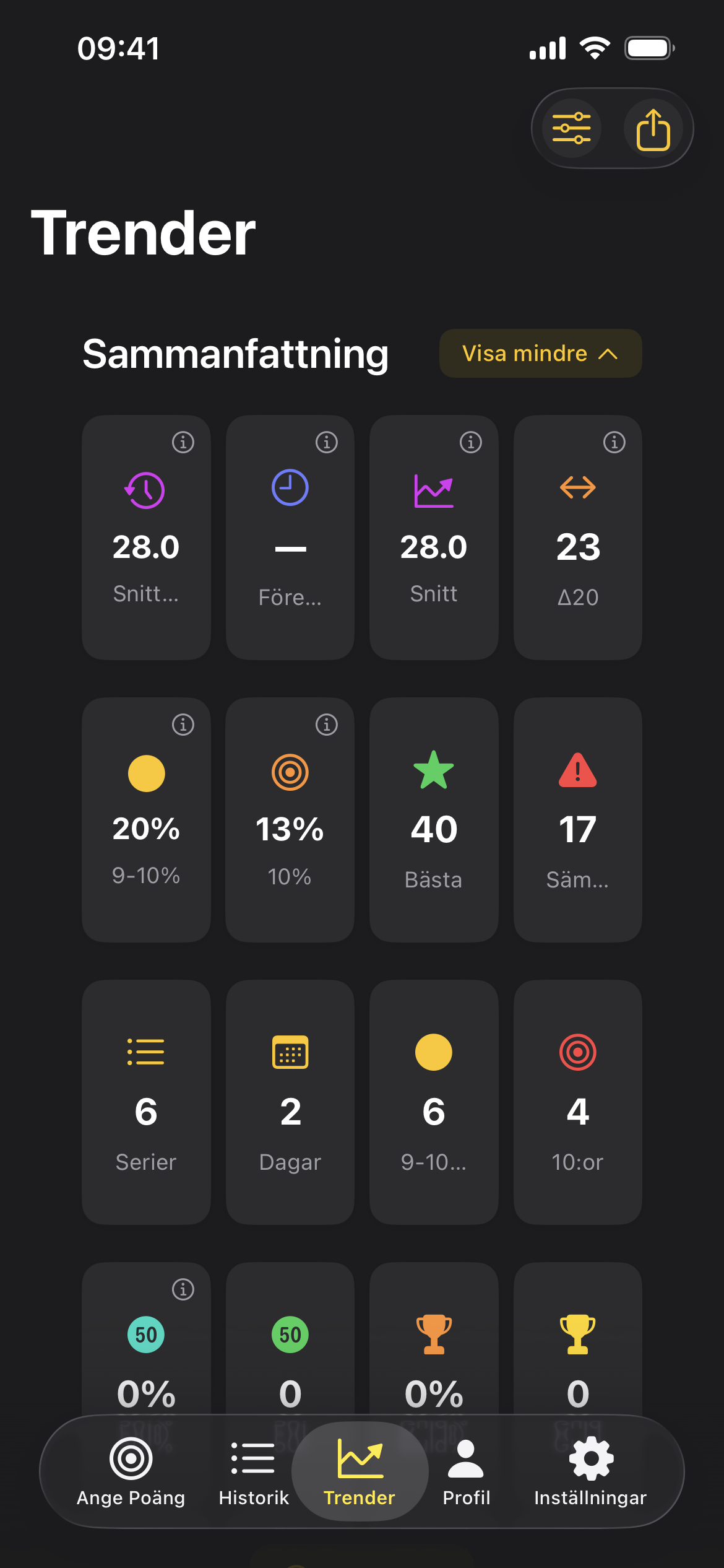 Skärmbild från Shotlytic